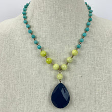 Load image into Gallery viewer, David Aubrey Semi-precious Stone Beaded Necklace 
