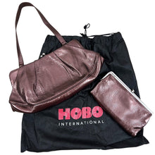 Load image into Gallery viewer, HOBO Metallic Bronze Leather Purse &amp; Wallet Set
