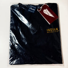 Load image into Gallery viewer, Women's Indian Motorcycle Navy Blue Custom Build Tee Shirt
