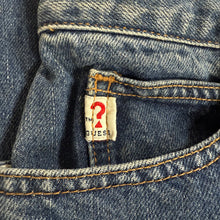 Load image into Gallery viewer, 90s Guess Jeans USA American Tradition Classic Fit Narrow Leg Denim 100 Cotton Size 28
