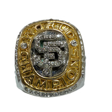Load image into Gallery viewer, San Francisco Giants World Series Replica Rings 2010 &amp; 2012 Posey SGA Lot of 2
