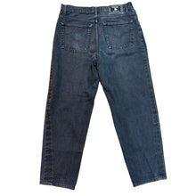 Load image into Gallery viewer, Vintage 90s Versace Jeans Couture Black Tapered Denim Jeans Size 32
