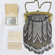 Load image into Gallery viewer, Antique Art Deco Beaded Evening Bag
