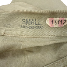 Load image into Gallery viewer, WW2 Era Ruptured Duck Patch US Army Short Sleeve Button up Shirt Size Small
