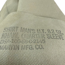 Load image into Gallery viewer, WW2 Era Ruptured Duck Patch US Army Short Sleeve Button up Shirt Size Small
