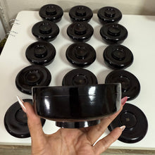 Load image into Gallery viewer, Vintage Japanese Black Lacquer Bowls w/ lids Set of 13

