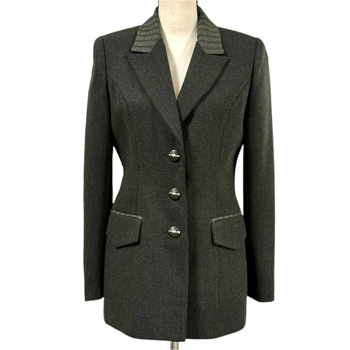 Vintage Structured Statement Wool Blazer Size 9