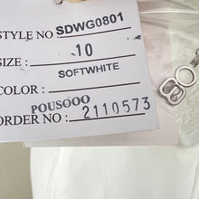 Load image into Gallery viewer, Lace Bodice A-line Wedding Dress Size 10
