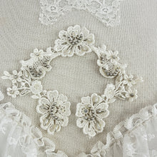 Load image into Gallery viewer, Vintage Bohemian Lace Wedding Dress Size XS
