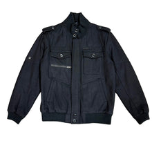 Load image into Gallery viewer, Y2K Rocawear Black Wool Blend Jacket Size Large
