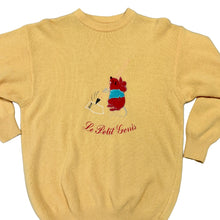 Load image into Gallery viewer, Vintage 90s Paris Lambswool Pullover Knit Sweater Size Large
