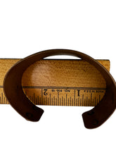Load image into Gallery viewer, Copper Cuff Womens Vintage Bracelet 
