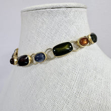 Load image into Gallery viewer, Multi-Colored Cabochon Necklace
