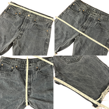 Load image into Gallery viewer, Levi&#39;s 501 Cut-Off Shorts Distressed Button Fly Size 32
