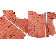Load image into Gallery viewer, We The Free Relaxed Fit Boho Top Three-Quarter Sleeve Size Extra Small
