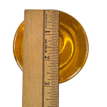 Load image into Gallery viewer, Blenko Heavy Amber Art Glass Candlestick
