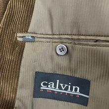 Load image into Gallery viewer, VTG Brown 100% Cotton Corduroy Blazer 44L

