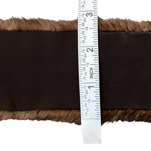 Load image into Gallery viewer, Vintage Fur Collar Brown Lined Feels Like Mink Wrap 
