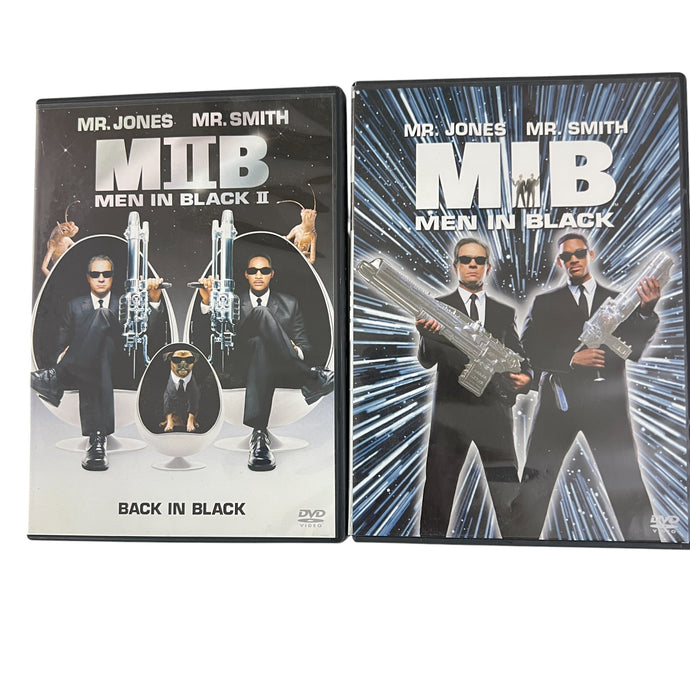 MIB Men In Black Collectors Series & MIIB Widescreen Special Edition DVD Movie