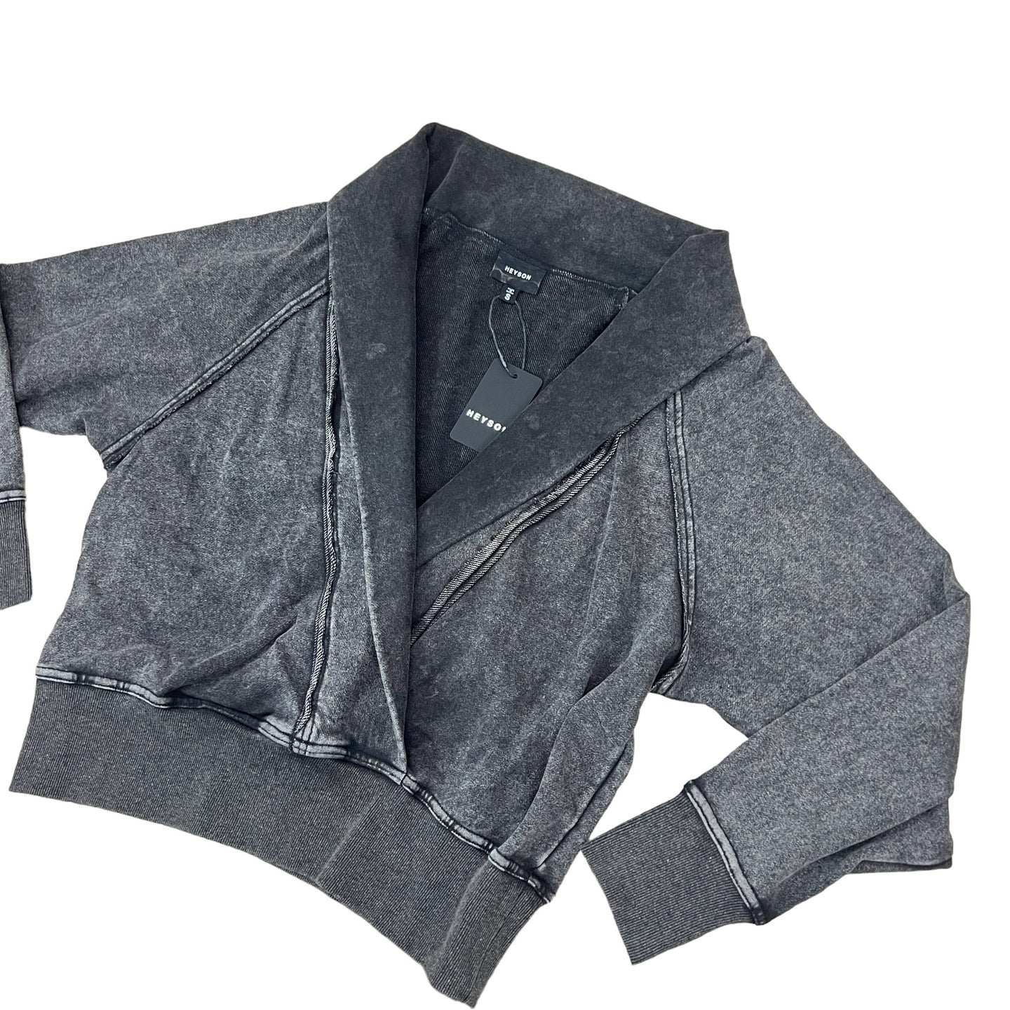 Dark Gray Oversized Pullover Sweatshirt Size Small by Henson