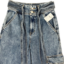 Load image into Gallery viewer, Veronica Beard High Rise Wide Leg Jeans Size 24
