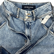 Load image into Gallery viewer, Veronica Beard High Rise Wide Leg Jeans Size 24
