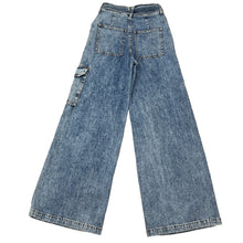 Load image into Gallery viewer, Veronica Beard High Rise Wide Leg Jeans Size 24
