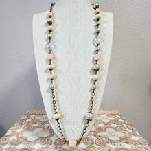 Load image into Gallery viewer, Vintage Yosca Faux Pearl Long Flapper Station Necklace
