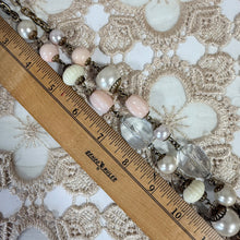 Load image into Gallery viewer, Vintage Yosca Faux Pearl Long Flapper Station Necklace
