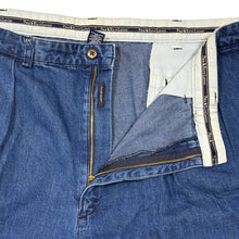 Load image into Gallery viewer, 90s Polo Ralph Lauren Pleated Cotton Denim Tyler Short Size 40
