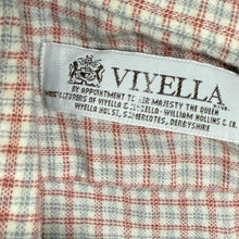 Load image into Gallery viewer, VTG 80s Viyella Wool Cotton Blend Plaid Button Up Shirt 41/L 16 Made in England
