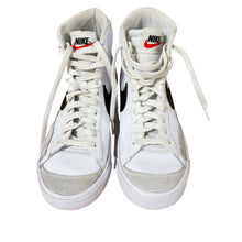Load image into Gallery viewer, Nike Blazer Mid ’77 White Leather High Top Sneakers Men’s 6.5Y / Women’s 8
