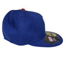 Load image into Gallery viewer, New Era Blue Rangers 2010 World Series Fitted Hat Size 7 1/4
