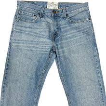 Load image into Gallery viewer, Y2K Levis Slim Straight Jeans Medium Wash Denim 32x30
