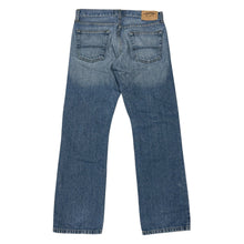 Load image into Gallery viewer, Y2K Levis Slim Straight Jeans Medium Wash Denim 32x30
