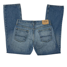 Load image into Gallery viewer, Y2K Levis Slim Straight Jeans Medium Wash Denim 32x30
