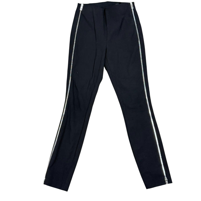 Rag & Bone Chatel Side Zip Black Ankle Pants