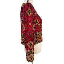 Load image into Gallery viewer, 90s Adrianna Papell Silk Beaded Sequin Jacket Size Medium Petite
