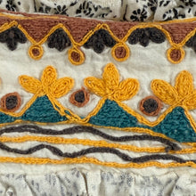 Load image into Gallery viewer, Free People Embroidered Empire Waist Tie Back Dress XS
