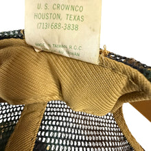 Load image into Gallery viewer, VTG 70s Hi/Lo Auto Supply Camo Snapback Trucker Hat
