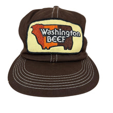 Load image into Gallery viewer, Vintage 80s K-Products Washington Beef Trucker Hat
