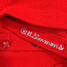 Load image into Gallery viewer, VTG Sand Red Knit Cardigan Size Small 
