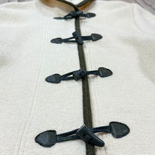 Load image into Gallery viewer, Vintage 70s Cream Boiled Wool Toggle Coat Size Large
