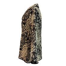 Load image into Gallery viewer, 90s Vintage Textured Abstract Blazer Jacket Size Large
