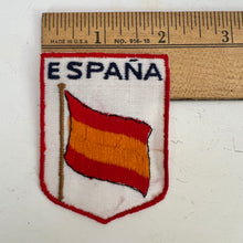 Load image into Gallery viewer, Vintage Espana Flag Shield Souvenir Sew On Embroidered Patch Badge
