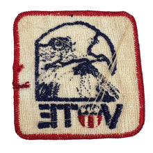 Load image into Gallery viewer, Vintage VOTE American USA US Flag Souvenir Sew On Embroidered Patch Badge
