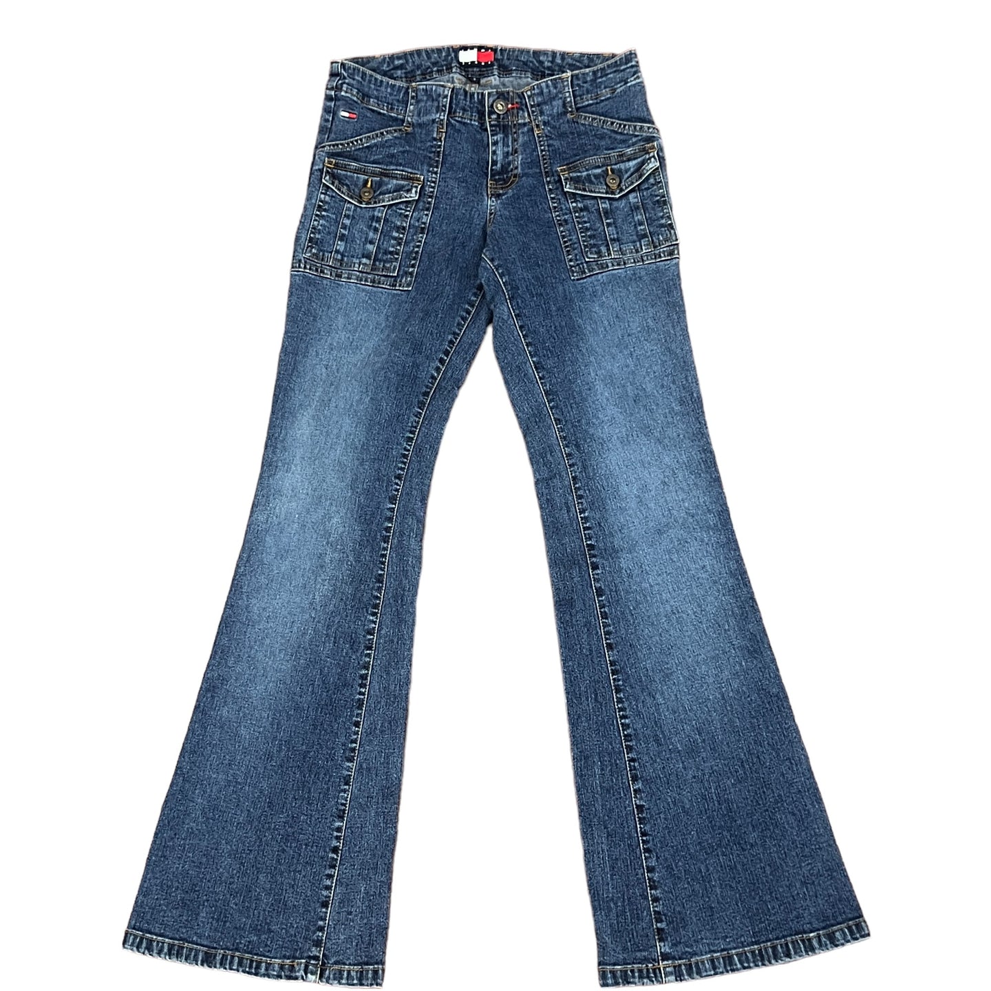 Y2K Tommy Hill Low Rise Flare Jeans Size 5