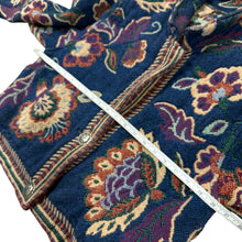 Load image into Gallery viewer, Vintage 90s Floral Woven Tapestry Cropped Jacket One Size
