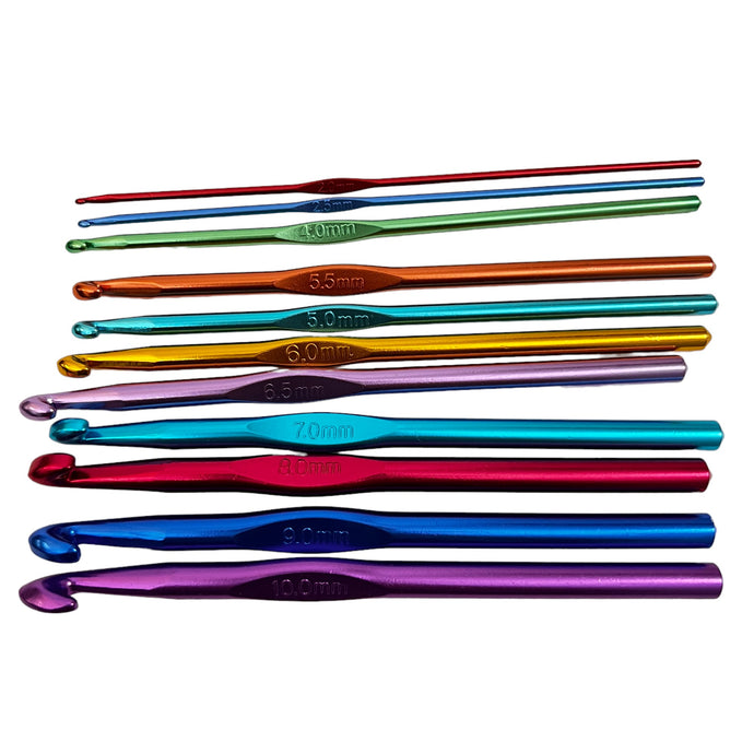 Crochet Hooks Lot Sale 11 Pcs 