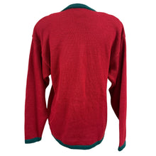 Load image into Gallery viewer, VTG 90s Embroidered Wool Blend Cardigan Size Small
